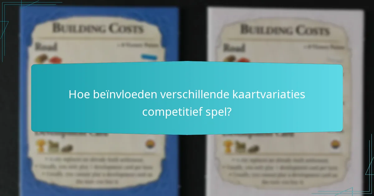 Wat zijn effectieve spelersstrategieën in competitief Catan?