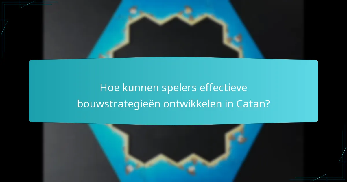 Welke technieken verbeteren de hulpbronefficiëntie in Catan?
