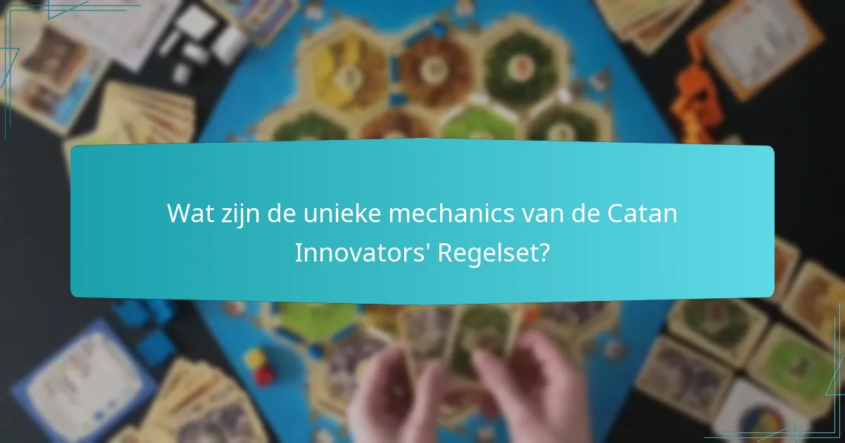 Hoe verhoudt de Innovators' Regelset zich tot andere Catan-uitbreidingen?
